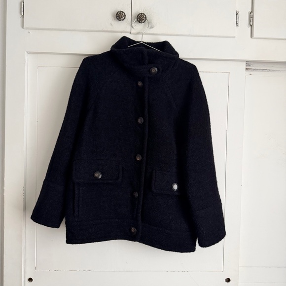 Sezane Leo Coat - Black - Picture 5 of 6